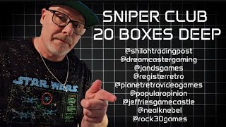 Sniper Club 20 boxes deep!!