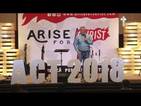 Pastor Doru Cîrdei la conferinta Arise for Christ
