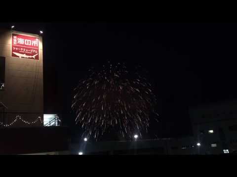 気仙沼港湾内花火 17Jun2017