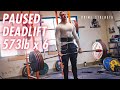 My GF Deadlifts 375lbs, I Deadlift 573lbs For Reps PAUSED & Weekly Training Recap!! Prime Strength