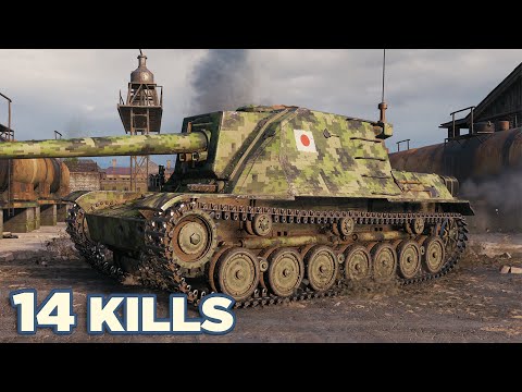 Chi-To SP • 6.3K DMG 14 KILLS • WoT Gameplay