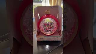 NEW FOR 2024 Gemmy Lowes Animated Musical Mickey and Minnie Mouse Christmas Snow Globe Decor 🎅☃️🎄