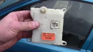 How to Remove Install Heater Blend Door Actuator