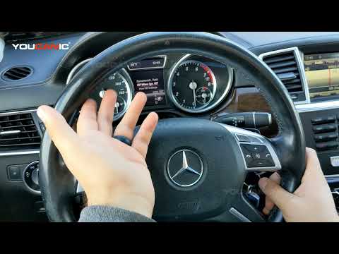 Mercedes Benz GL and GLS Class X166 Secret Menu on Cluster