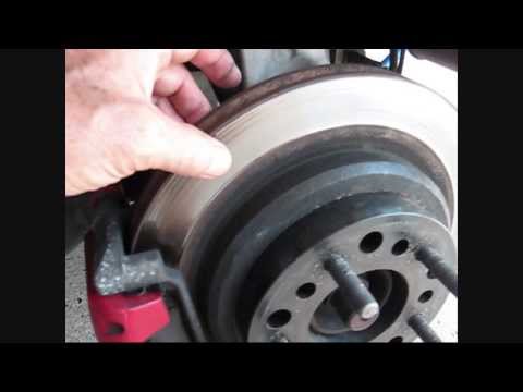 Corvette Hawk brake pads and grooves in rotor by froggy