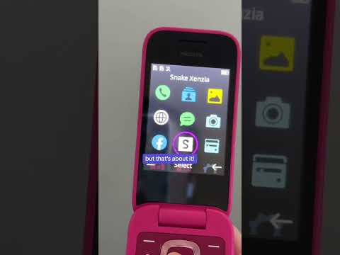 WE TRIED: the Nokia 660 flip phone for 24 hours | #shorts #yahooaustralia