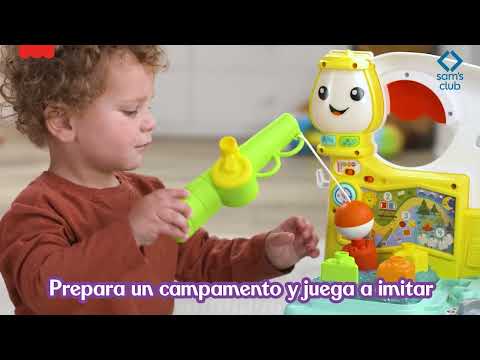 thumbnail video image 2 of Cámper Aprendizaje Sobre Ruedas Fisher-Price Ríe y Aprende, 2 of 5