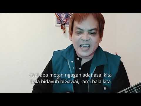 SILAMAT BIGAWAI - MIKE RANTAI, Lagu popular Bidayuh SARAWAK odog cover beda VALENTINE TABO & JACQEUS