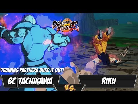 Training Partners Duke it out!  BC|Tachikawa Fights Riku[DBFZ PS4]