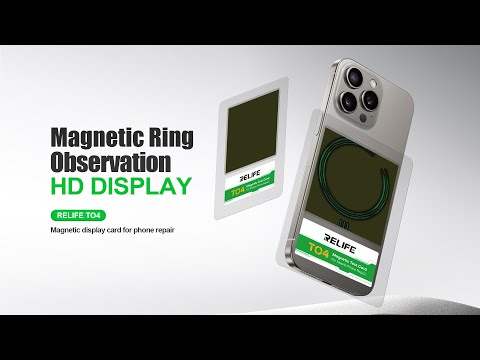 RELIFE TO4 Magnetic Card for Mobile Phone Repair