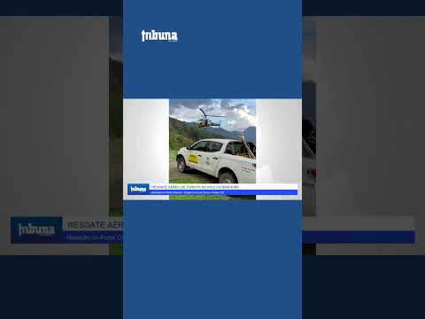 Turista é resgatado de helicóptero após fratura no Pico da Bandeira