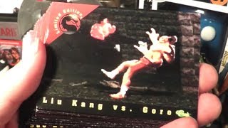 Mortal Kombat Trading Cards Review (1994 Classic) The No Swear Gamer