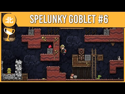 Careful Not To Slip! | Spelunky 2 (Golden Goblet: Day 6)