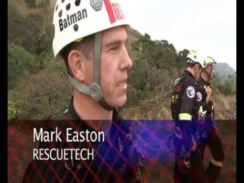 CNN Helicopter and Bruce Galloway rescue