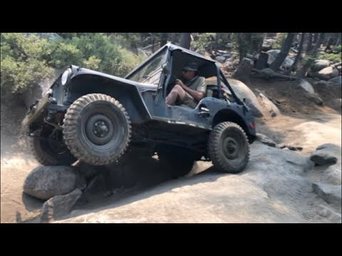 Flat Fender Jeeps on the Rubicon Trail 2021