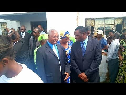 PRESIDENT CHIYANGWA AT REV GUYO'S FUNERAL