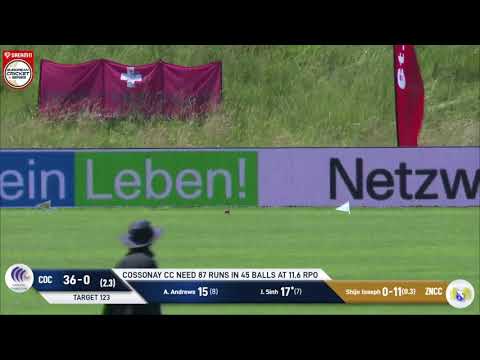 MOM : Jai Sinh - COC vs ZNCC | Highlights | Dream11 European Cricket Series St Gallen | ECS 2020