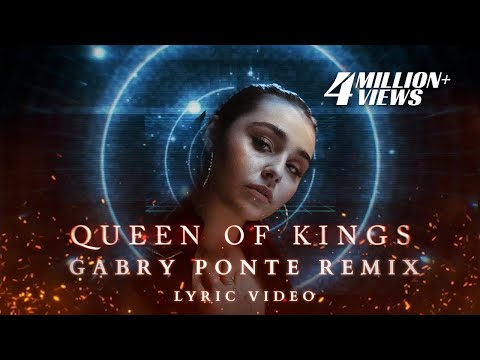 Alessandra - Queen of Kings (Gabry Ponte Remix) [Official Lyric Video]