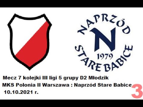 MKS Polonia II Warszawa : Naprzód Stare Babice 2 połowa 1/2