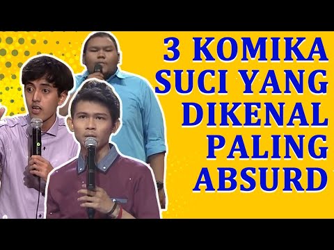 Inilah Tiga Komika SUCI yang Dikenal Paling Absurd