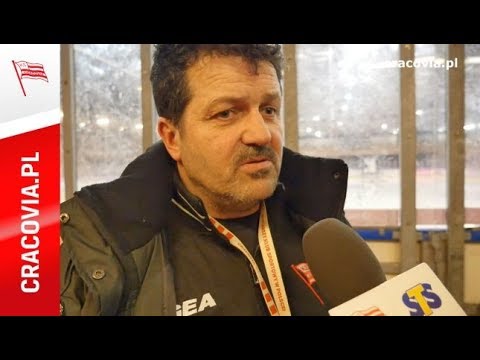 PLAY-OFF: Trener Rudolf Roháček po I meczu z TAURON KH GKS Katowice (11.03.2018)