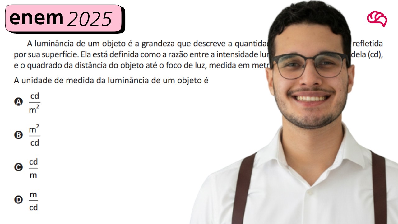 Resolução em Vídeo — Questão 179 ENEM 2025