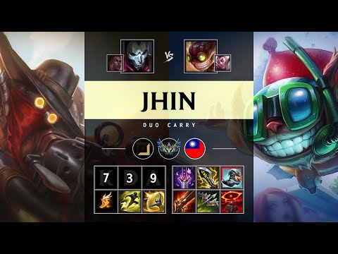 Jhin ADC vs Ziggs - TW Challenger Patch 25.19