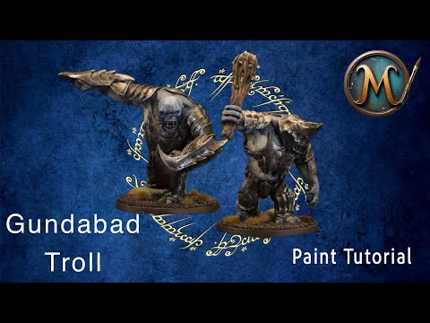 How to paint Gundabad Trolls | Lord of the Rings MESBG Painting Tutorial