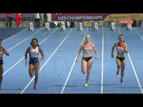 European Championship U23 - 100m women, heat 1