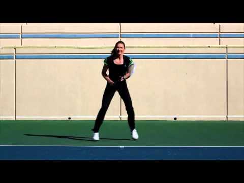 Steffi Graff footwork
