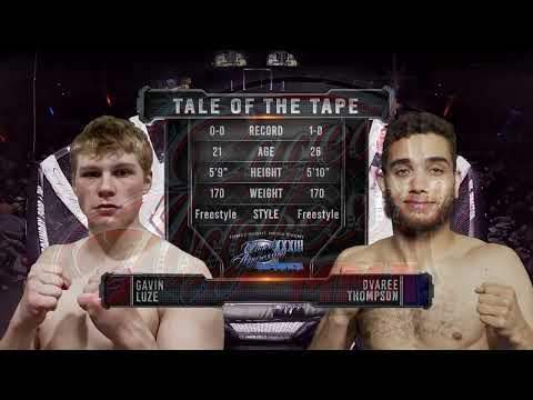 Gavin Luze vs Dvaree Thompson 2nd ROUND TKO!!