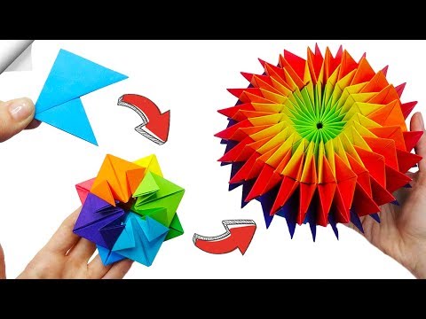 How To Make a Paper Kaleidoscope Paper crafts Paper toy