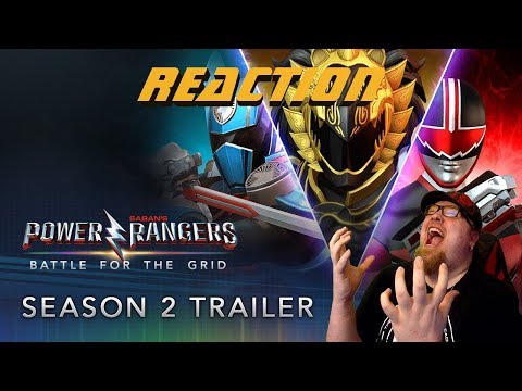Jkun Reacts  - Power Rangers Battle for the Grid Season 2 Trailer