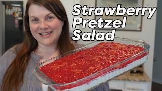 Strawberry Pretzel Salad Recipe | A Vintage Favorite!