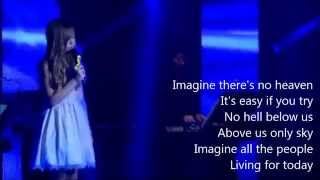 Connie Talbot - Imagine (Karaoke/Instrumental)