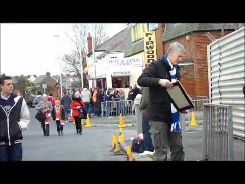 Blackpool v Birmingham City..Birmingham's "Fanzine Man"