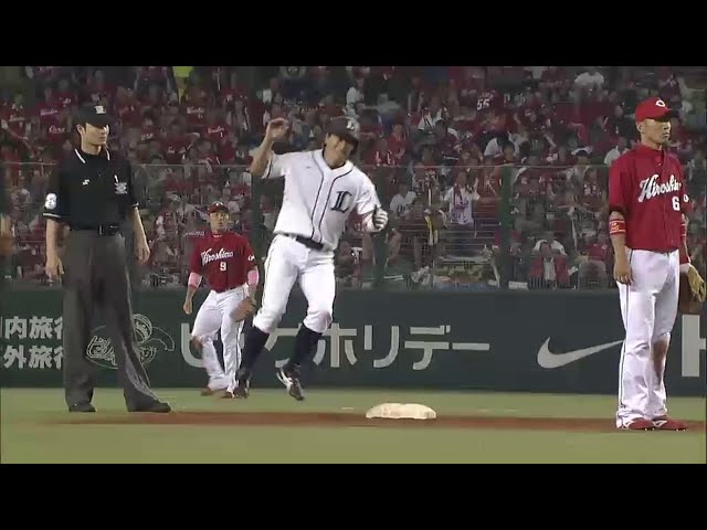 7回裏 ライオンズ・渡辺 ライト前タイムリー!! 終盤に貴重な追加点!! 2014/6/12 L-C
