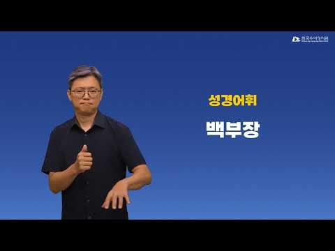 백부장 수어