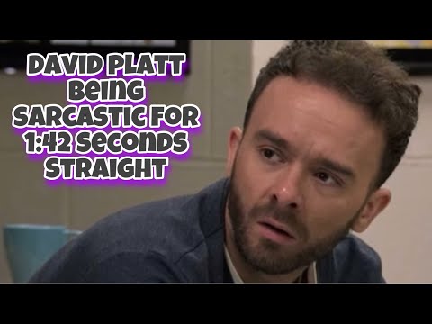 david platt being sarcastic for 1:42 seconds straight...