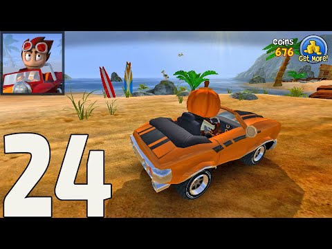 Beach Buggy Blitz | Mister Happy Driver Lightning | Game Play Walkthough Part 24