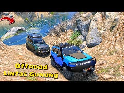 OFFROAD JALUR BARU LINTAS GUNUNG SERAM ADA FOSIL MISTERIUS DI GTA 5