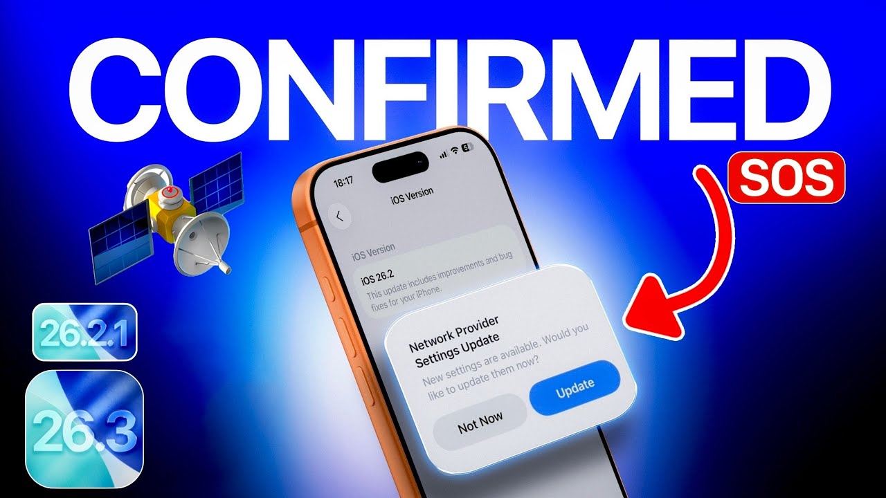 iPhone Carrier OUTAGE (SOS) - iOS 26.3 GREAT NEWS & More!