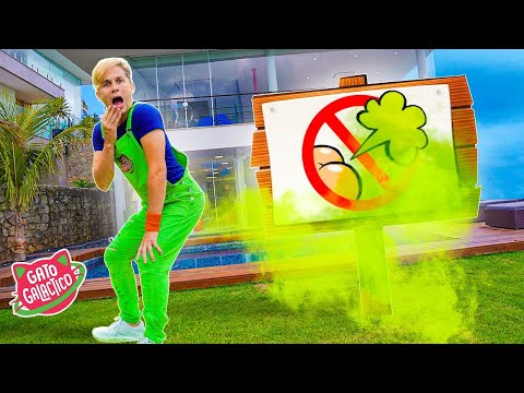 QUEM PEIDOU NA MANSÃO MIAU ?!? | Gato Galactico em Guerreiros Prismágicos