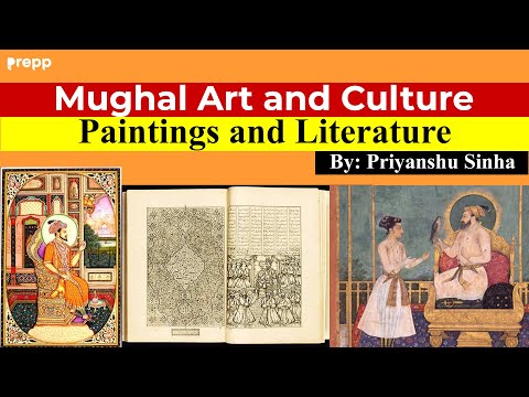 Mughal Art and Culture | Paintings and Literature | | UPSC CSE 2024 | #mughalempire #upsc #History