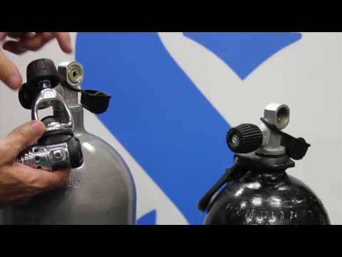 DIN versus INT tank connection