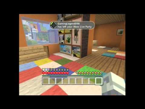 Minecraft Xbox Hide and Seek - The Simpsons