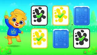Leo Lucas Learns Colors! Educational Games & Memory Puzzles for Toddlers 🦁