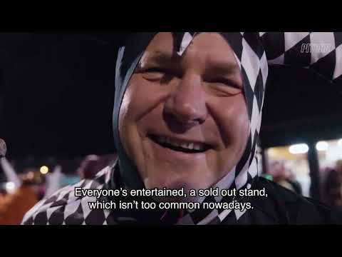 Eendracht Aalst, nergens anders maak je dit mee met carnaval op een voetbalveld.