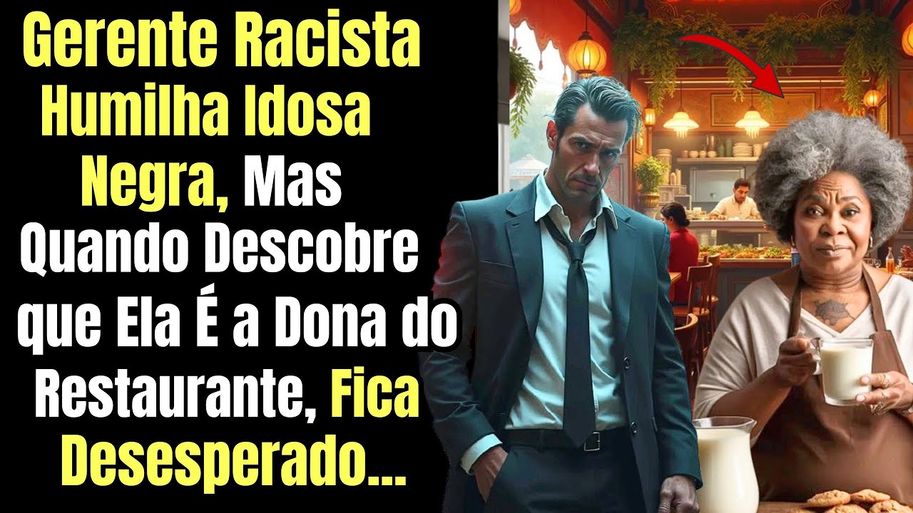 "Gerente Racista Humilha Idosa Negra, Mas Quando Descobre que Ela É a Dona do Restaurante, Fica...