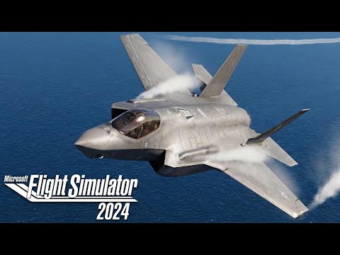 F-35B Carrier Operations in MSFS 2024 | Vertical Takeoff & Vertical Landing